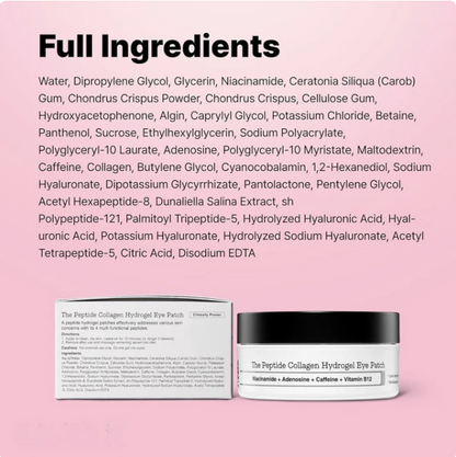 Peptide Collagen Hydrogel Eye Patch